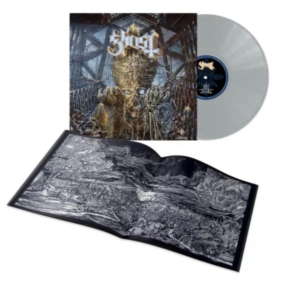GHOST Impera Opaque Silver Vinyl LP Sealed + 28 Page Book 500 Only Sold Out NEW